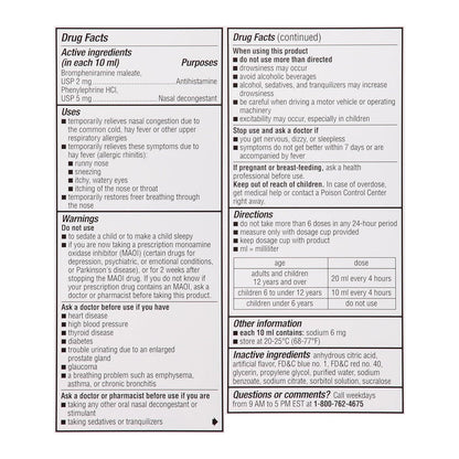 Dimetapp Children'S Cold & Allergy Grape 8 Oz