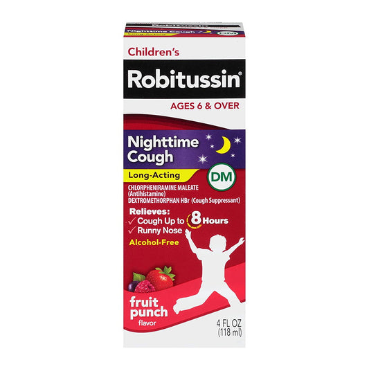 Children'S Robitussin Nighttime Cough Dm - 4 Fl Oz