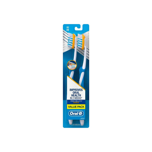 Oral-B Pro-Health CareClinical Pro-Flex Toothbrushes With Flexing Sides, Medium 2 Ea