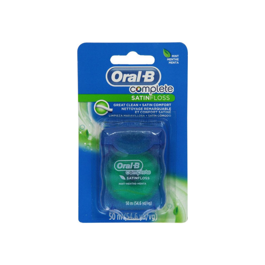 Oral-B Complete Satin Floss, Mint 54.6 Yards