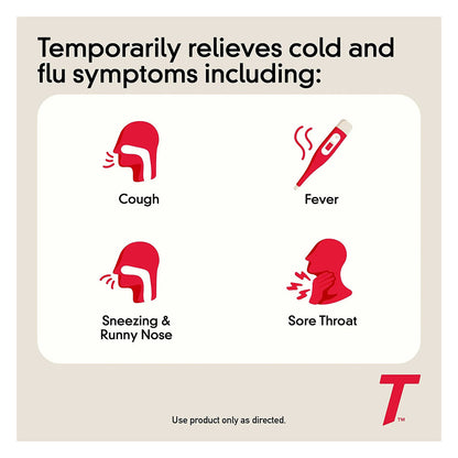 Children'S Tylenol Cold + Cough + Runny Nose & Fever Medicine With Acetaminophen, Grape, 4 Fl. Oz