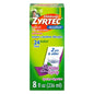 Zyrtec 24 Hr Children'S Allergy Syrup With Cetirizine, Dye- &Amp; Sugar-Free, Grape Flavor, 8 Oz