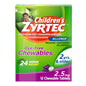Zyrtec Children'S Dye-Free Chewables For 24 Hour Allergy Relief, 24 Count