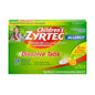 Zyrtec Childrens Allergy Relief Dissolve Tabs, Citrus Flavor, 12 Ea