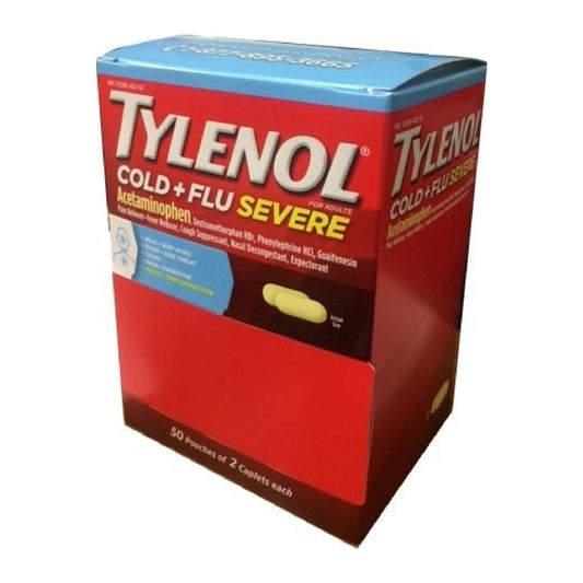 Tylenol Cold+Flu Severe 100 Ea