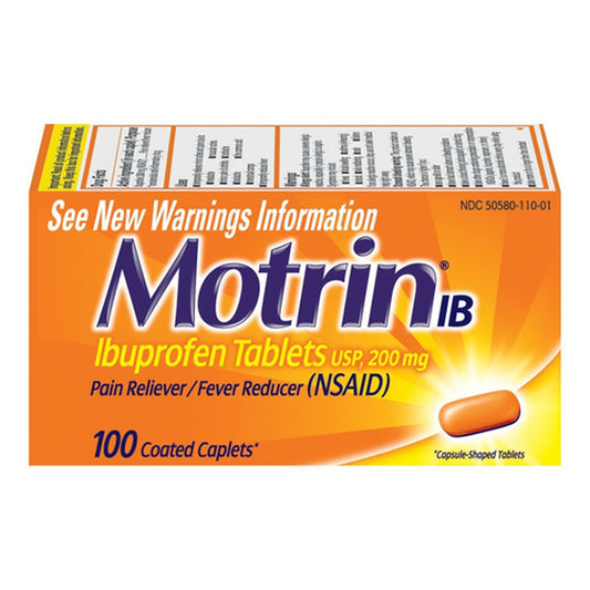 Motrin Ib Coated Caplets