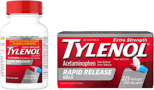 Tylenol Extra Strength Rapid Release Gels - 225 Count