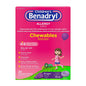 Benadryl Children'S Allergy Chewables, Grape, 20 Count