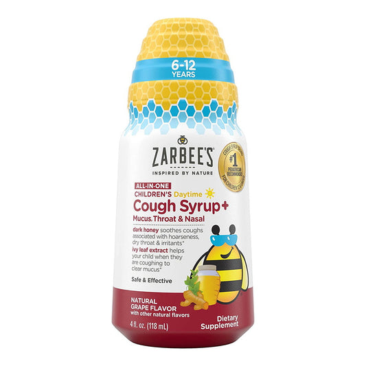 Zarbee??????-??S Kids Cough Syrup Natural Grape Flavor - 4 Oz