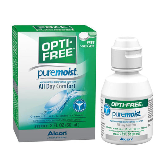 Optifree Puremoist Multipurpose Disinfecting Solution 2 Oz