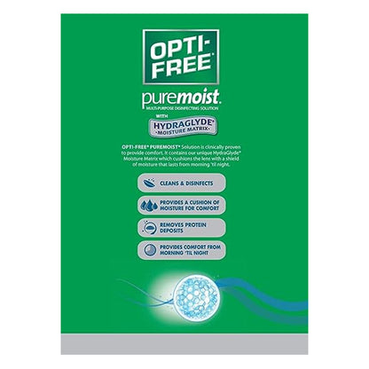 Opti-Free Puremoist Multi-Purpose Contact Lens Solution 20 Oz