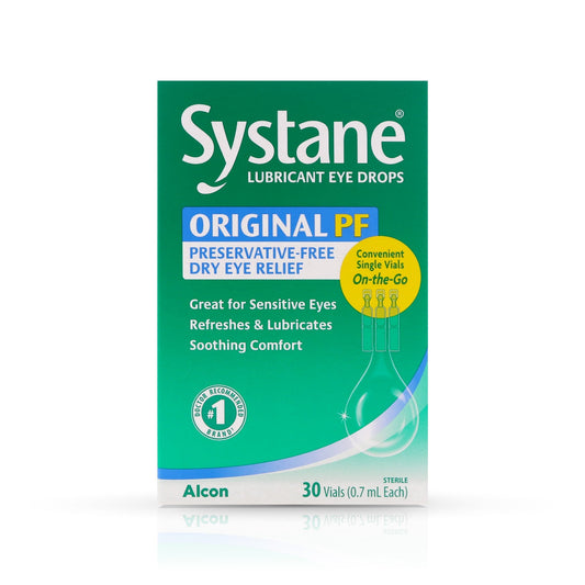 Systane Lubricant Eye Drops Vials 30 Ea