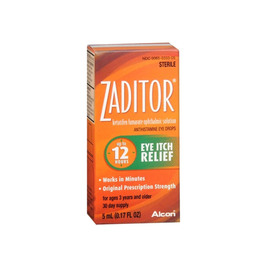 Zaditor Antihistamine Eye Drops 0.17 Oz