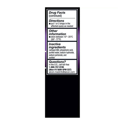 Genteal Lubricant Eye Gel, Severe, 0.34 Fl Oz