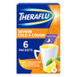 Theraflu Nighttime Severe Cold & Cough, Honey Lemon, 6 Packets