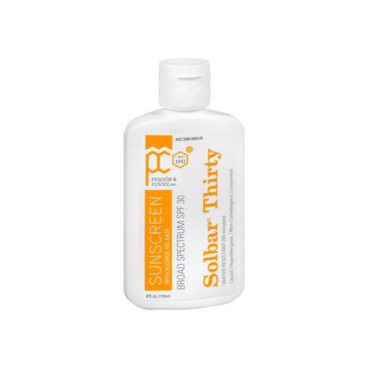 Solbar Pf Sunscreen Liquid Spf 30 4 Oz
