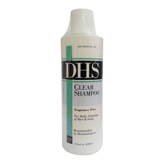 Dhs Clear Shampoo Fragrance Free of Hair and Scalp - 8 fl oz