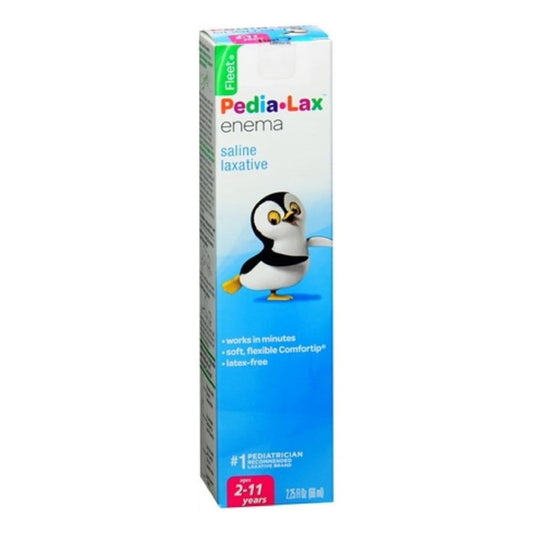 Fleet Pedia-Lax Enema Saline Laxative - 2.25 Oz