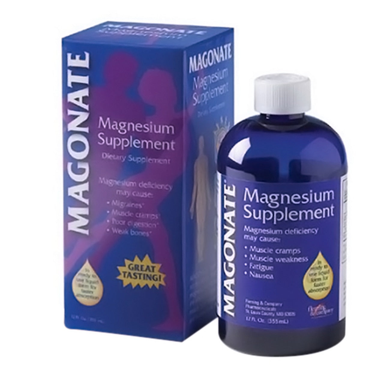 Magonate Magnesium Supplement 12 Oz