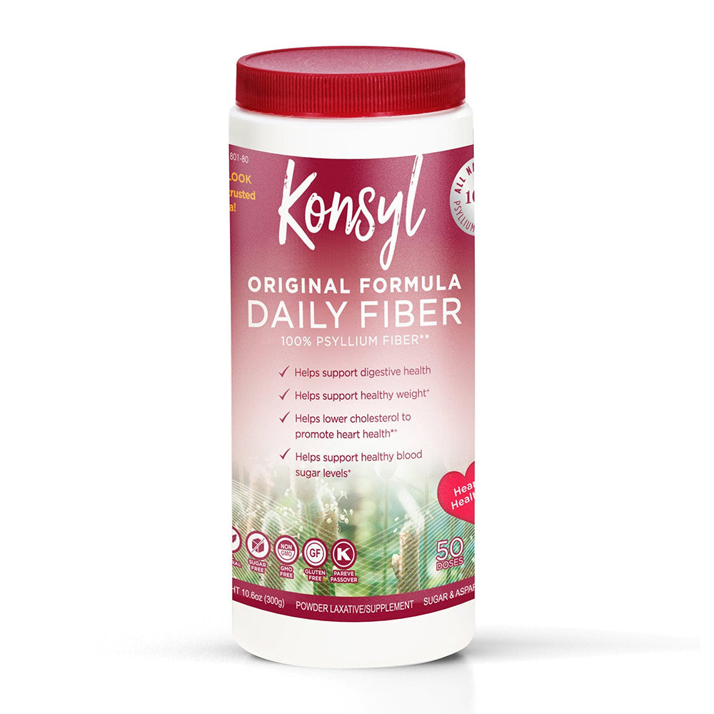 Konsyl Natural Fiber Supplement Laxative Original Sugar Free 10.6 Oz