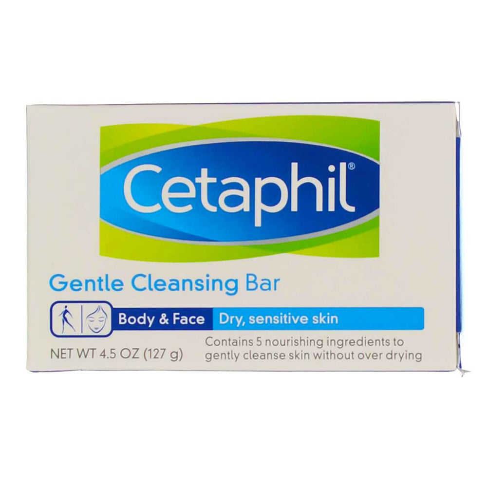 Cetaphil Dry & Sensitive Skin Gentle Cleansing Bar - 4.5 Oz