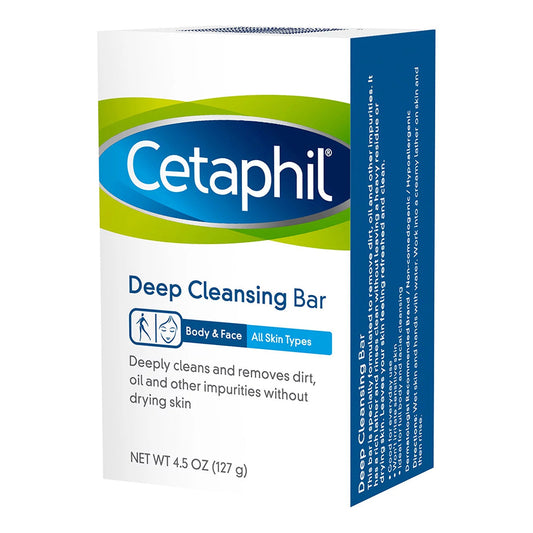 Cetaphil Deep Cleansing Bar - 4.5 Oz
