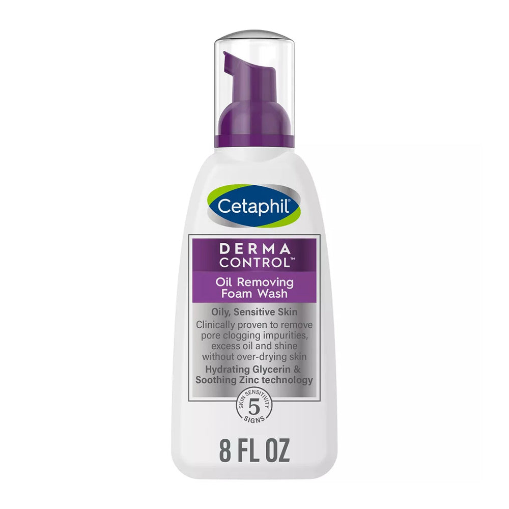 Cetaphil Pro Dermacontrol Oil Removing Foam Wash - 8 Oz