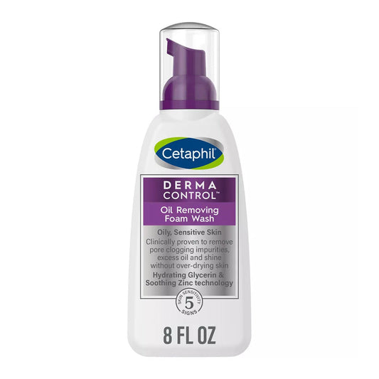 Cetaphil Pro Dermacontrol Oil Removing Foam Wash - 8 Oz