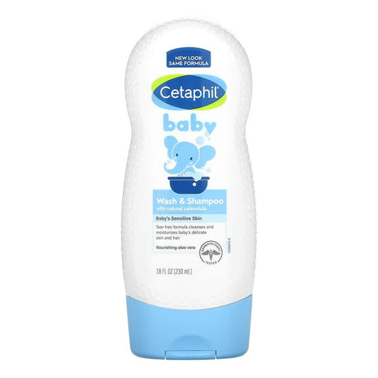 Cetaphil Baby Wash & Shampoo With Organic Calendula, 7.8 Fl Oz