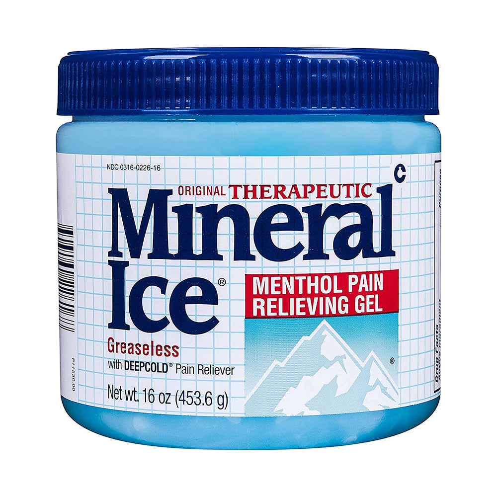 Mineral Ice Therapeutic Pain Relieving Gel - 16 Ounce