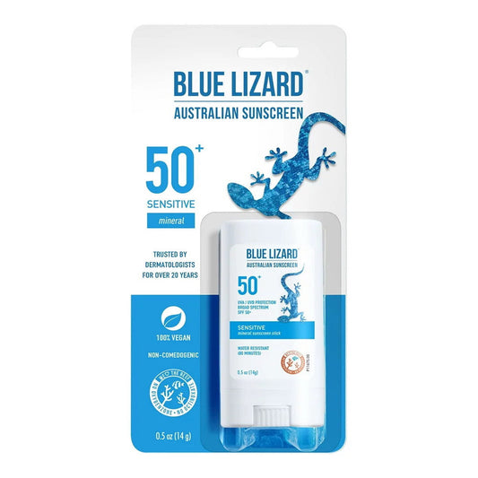 Blue Lizard Mineral Sunscreen Stick - Spf 50+, 0.5 Oz