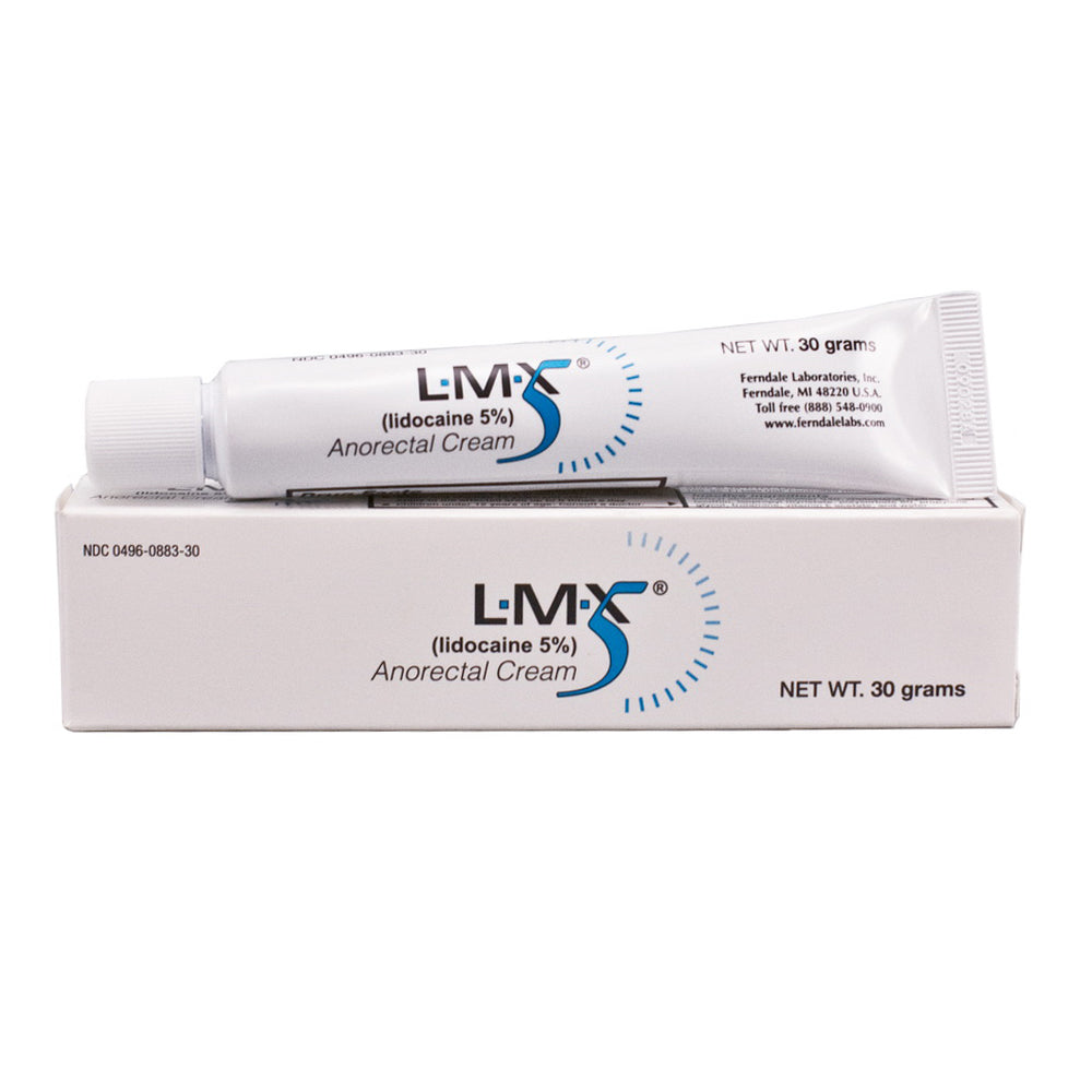 Lmx5 Lidocaine Pain Relief Cream 30G Tube Topical Fast Acting Long Lasting Use For Cuts Scraps Sunburn Bites