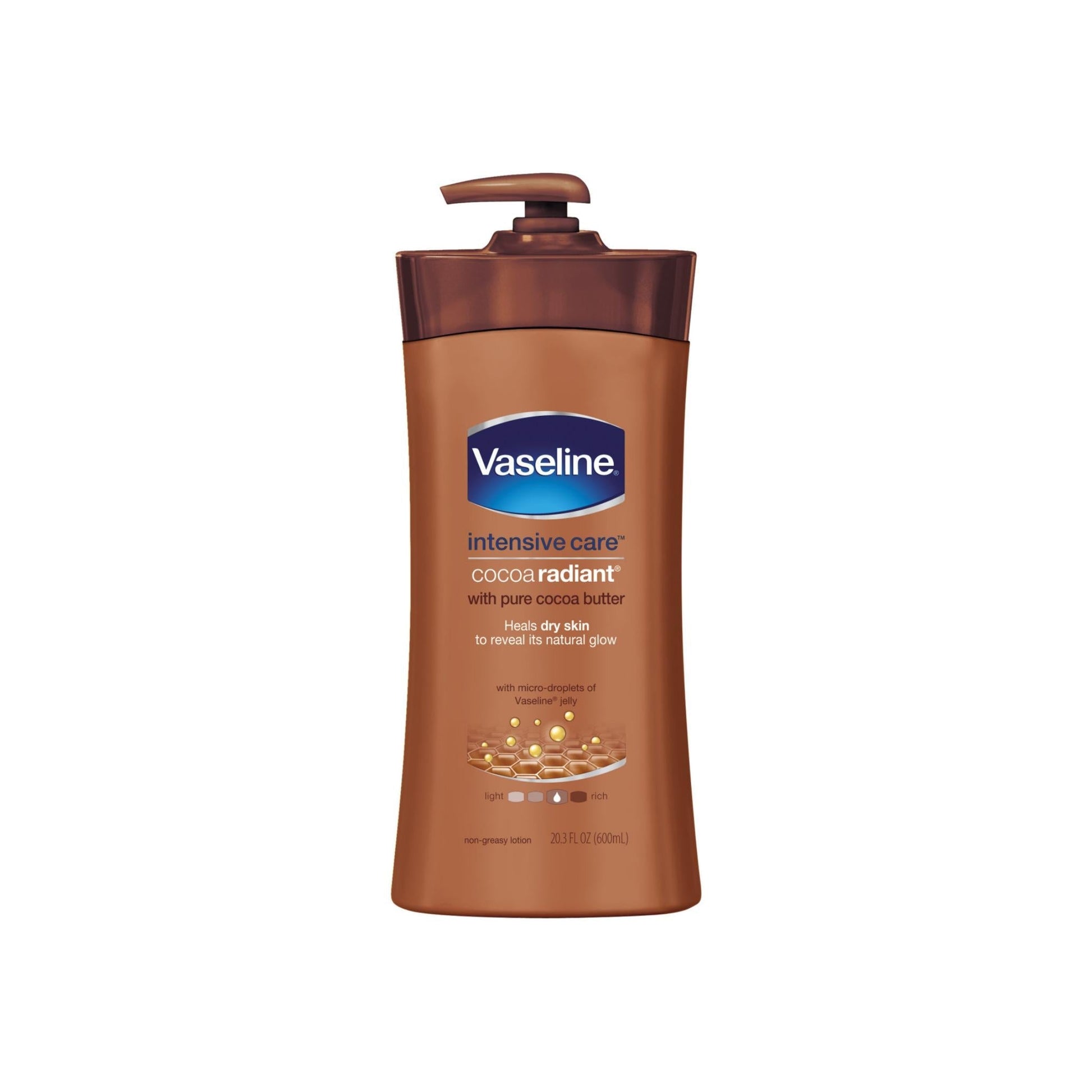 Vaseline Intensive Care Lotion, Cocoa Radiant 20.3 Oz