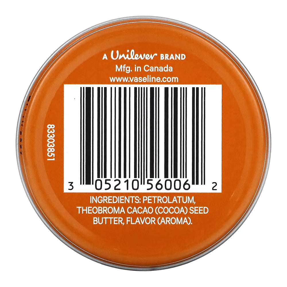 Vaseline Therapy Lip Balm, Cocoa Butter 0.6 Oz