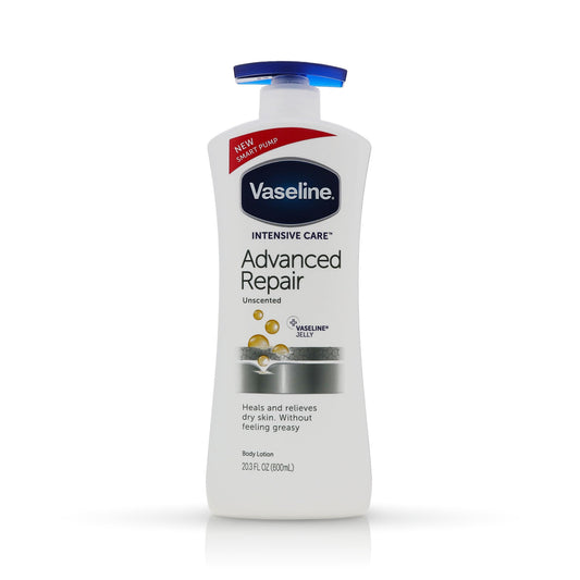 Vaseline Intensive Care Advanced Repair Unscented Healing Moisture Lotion, 20.3 Oz