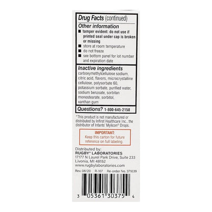 Infants' Simethicone Drops, Antigas, 1 Fl Oz (30 Ml)