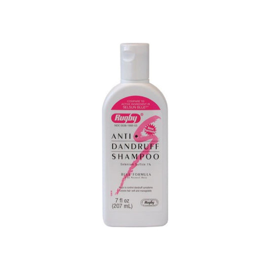 Rugby Selenium Sulfide Anti-Dandruff Shampoo 7 Oz