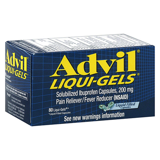 Advil Advanced Medicine For Pain, Liqui-Gels 200Mg - 80 Each