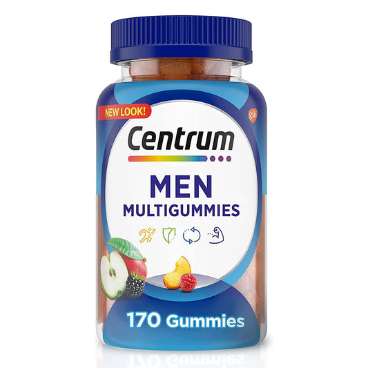 Centrum Multiminerals And Multivitamin Gummies For Men, Assorted Fruit - 170 Ea