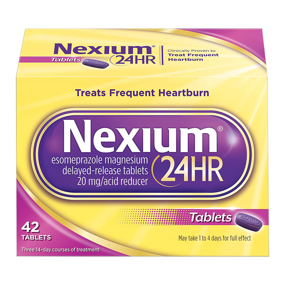 Nexium 24Hr Acid Reducer Heartburn Relief Tablets For Frequent Heartburn - 42 Count