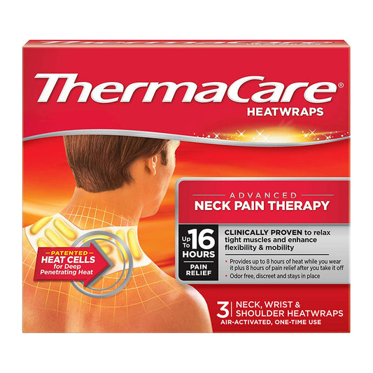 Thermacare Heating Pad - Neck & Shoulder - 3 Count