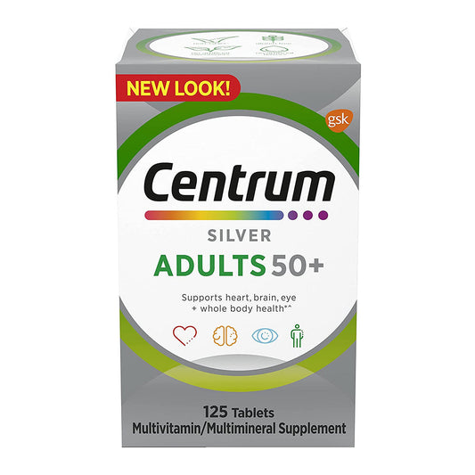 Centrum Silver Multivitamin For Adults 50 Plus - 125 Count