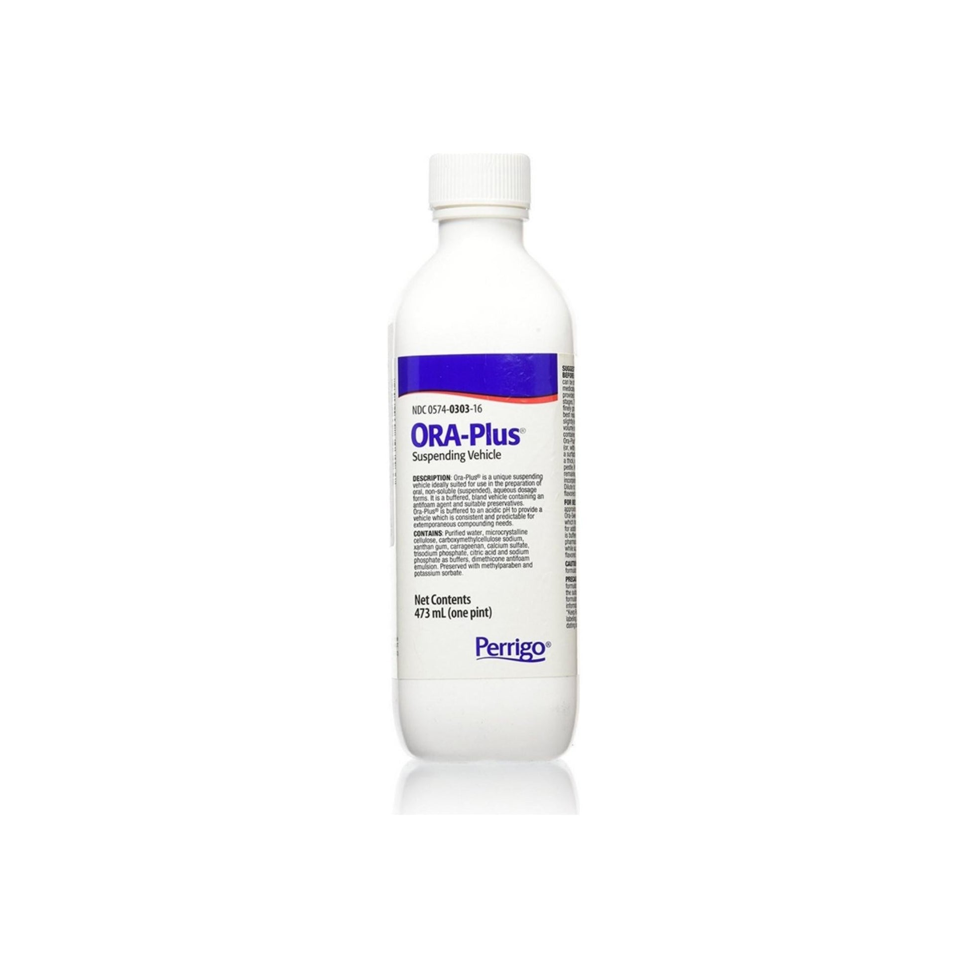 Perrigo Ora-Plus Oral Suspending Vehicle 16 Oz