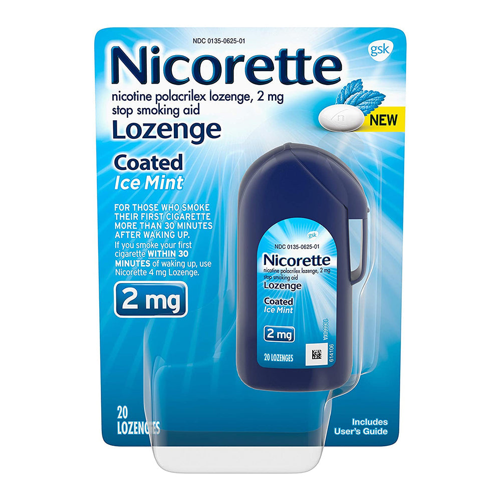 Nicorette 2Mg Nicotine Lozenges - 20 Count