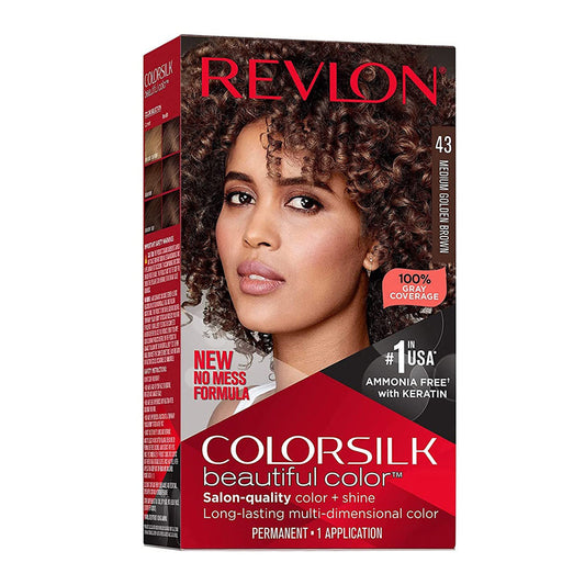 Colorsilk Permanent Hair Color - Medium Golden Brown