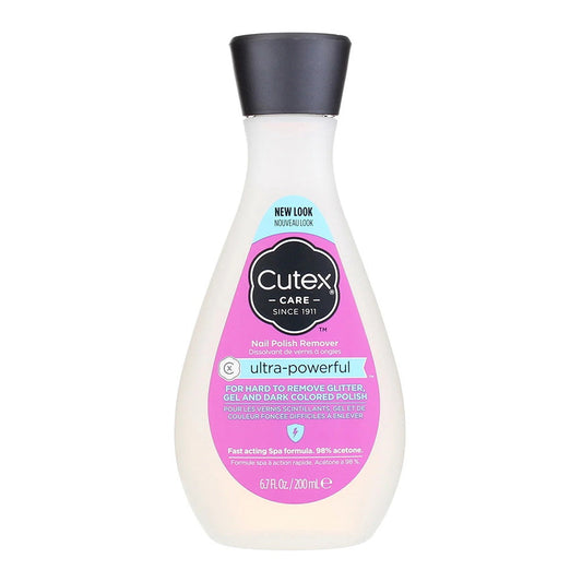 Cutex Ultra Powerful Nail Polish Remover 6.7 Oz