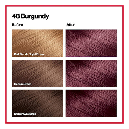 Colorsilk By Revlon, Ammonia-Free Permanent, Haircolor: Burgundy #48 - 1 Each