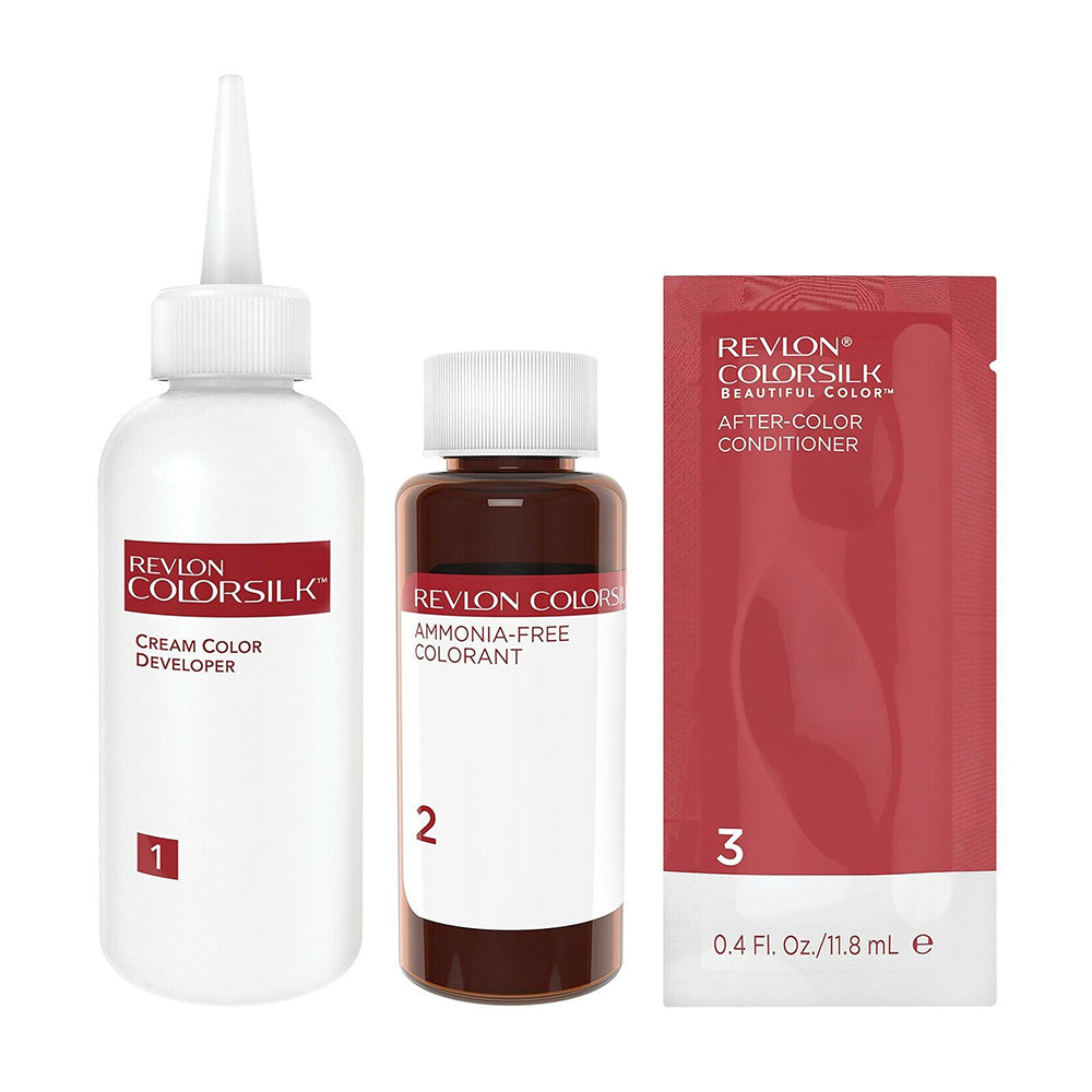 Colorsilk By Revlon, Ammonia-Free Permanent, Haircolor: Mahogany Brown #3Rb - 1 Each