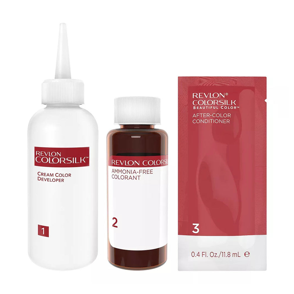 Colorsilk By Revlon, Ammonia-Free Permanent, Haircolor: Dark Soft Brown #3Wb - 1 Each
