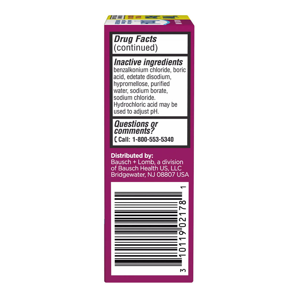 Opcon-A Bausch And Lomb, Eye Drops, 1 Fl Oz